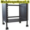 RACKB10R Modulo rack 10 unita' con ruote