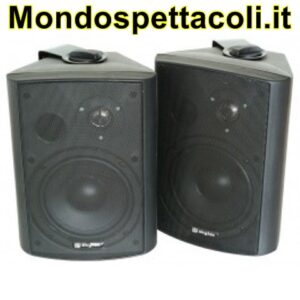 Coppia casse passive 120W nere