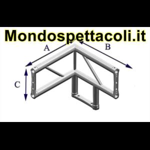 P30L - Angolo sezione piana con lato 29 cm