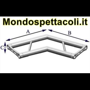 P30L - Angolo sezione piana con lato 29 cm