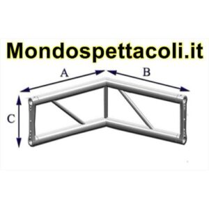 P30L - Angolo sezione piana con lato 29