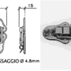 Chiusura a leva CH2102