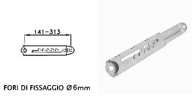 Supporto registrabile a 5 posizioni RK1205A