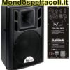 W Audio PSR 10A neodimio con 2 ingressi mic e 1 line