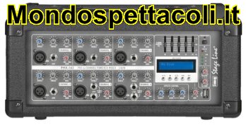 Mixer amplificato con lettore MP3 PMX-162