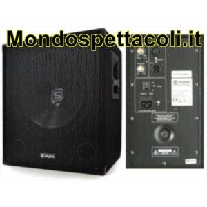 Skytec subwoofer attivo 600 watt 15 pollici