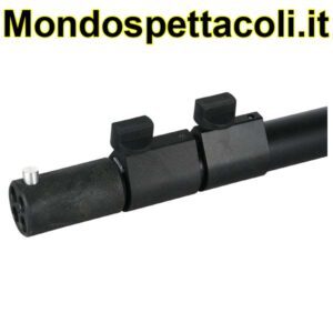 Telescopic upright - 3-way 180(h)-->420(h)cm, Alu (rivestimento 