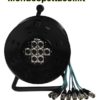 Ciabatta microfonica - W Audio XLR Multicore Drum 8-Way 25m