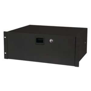 19 Inch Drawer with keylock 4U (483 x 350 x 176 mm, LxPxA)/8,7 kg