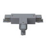 3-Phase Left T-Connector Argento (RAL9006)