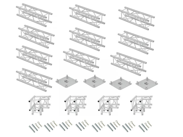 ALUTRUSS Truss set QUADLOCK 6082 rectangle 7x4x3.5m (WxDxH)