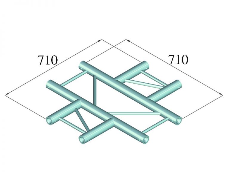 ALUTRUSS BILOCK BQ2-PAC41H 4-way Cross Piece