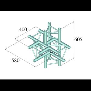 ALUTRUSS DECOLOCK DQ3-PAT51 5-Way Corner /