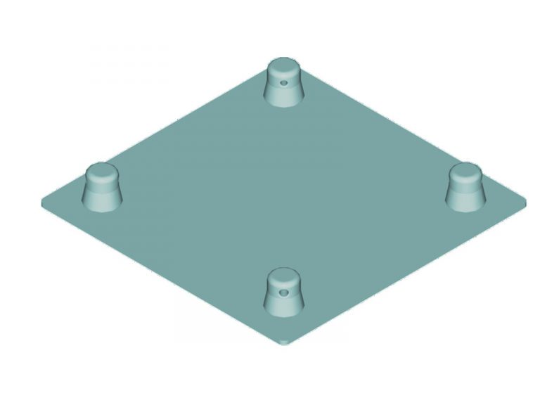 ALUTRUSS DECOLOCK DQ4-BPM Base Plate MALE