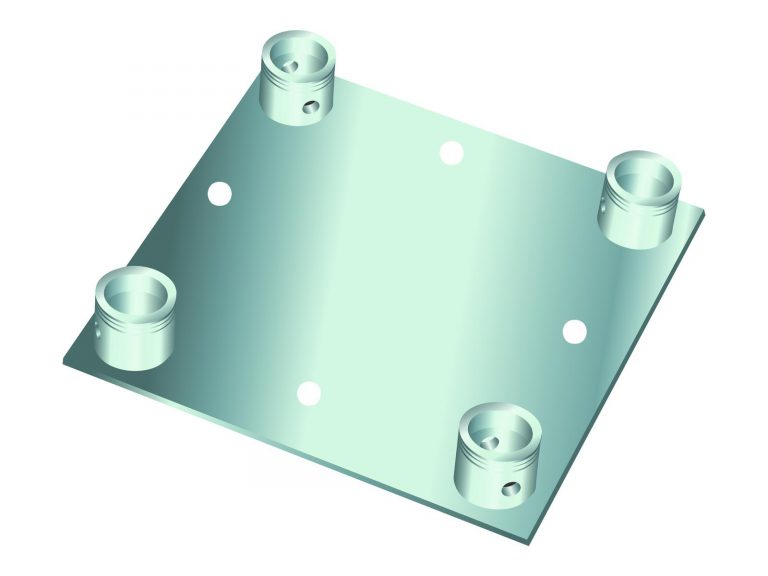 ALUTRUSS DECOLOCK DQ4-WP Wall Mounting Plate