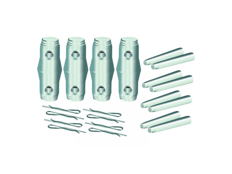 ALUTRUSS QUADLOCK QL-ET Set Cone/Pivot/Pin