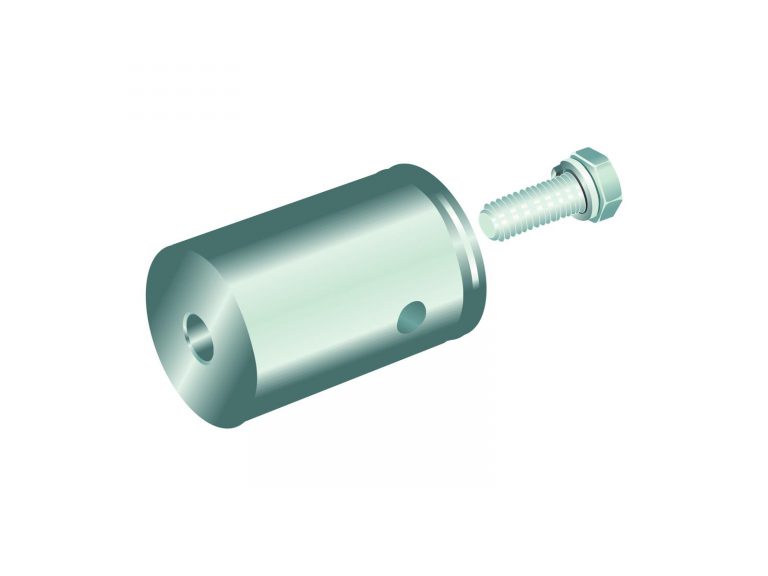 ALUTRUSS QUADLOCK female conical coupler w.screw