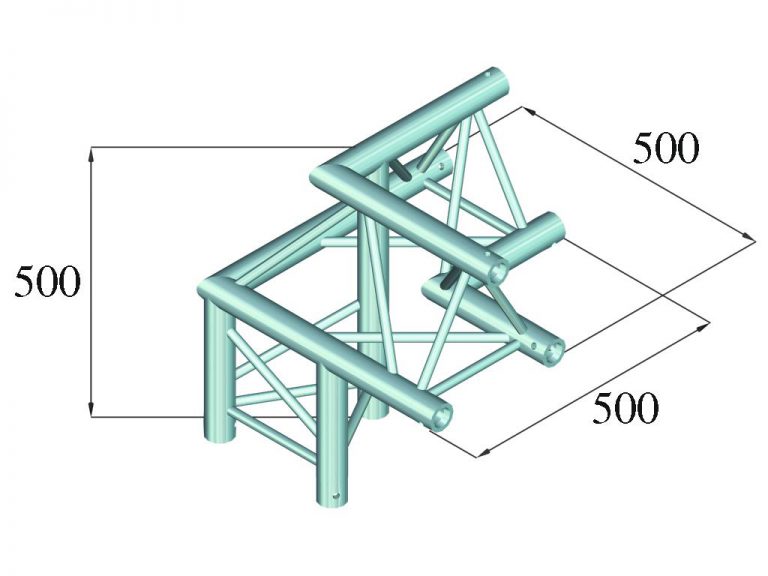 ALUTRUSS TRILOCK 6082AL-32 3-Say Corner / left