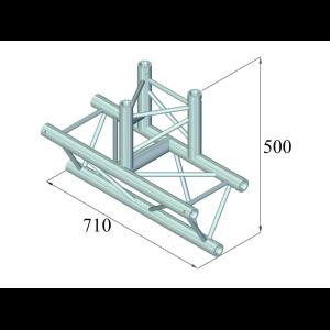 ALUTRUSS TRILOCK 6082AT-38 3-Way T-Piece