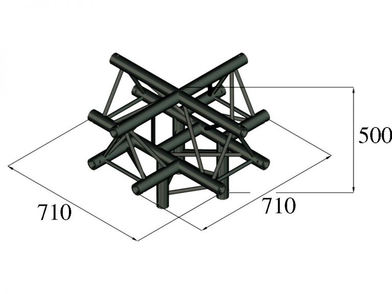 ALUTRUSS TRILOCK S-PAC-52 5-Way Piece /