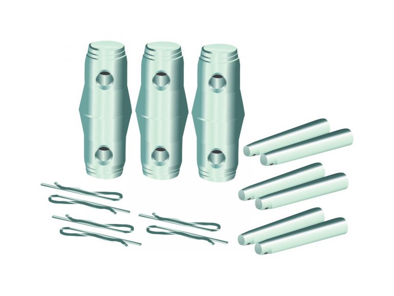 ALUTRUSS TRILOCK Set Connecting Cone/Pivot/Pin