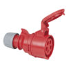 CEE 16A 400V 5p Plug Female Rosso, IP44