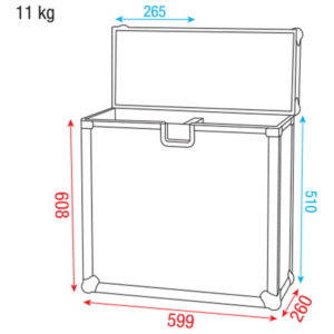 Case for 2x Scanner Baule per 2x Scanner