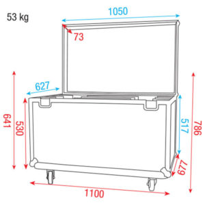 Case for 8x Sunstrip Active Baule per 8x Sunstrip Active