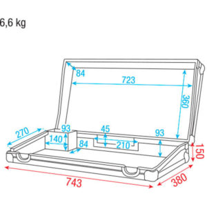 Case for Showmaster48 6U