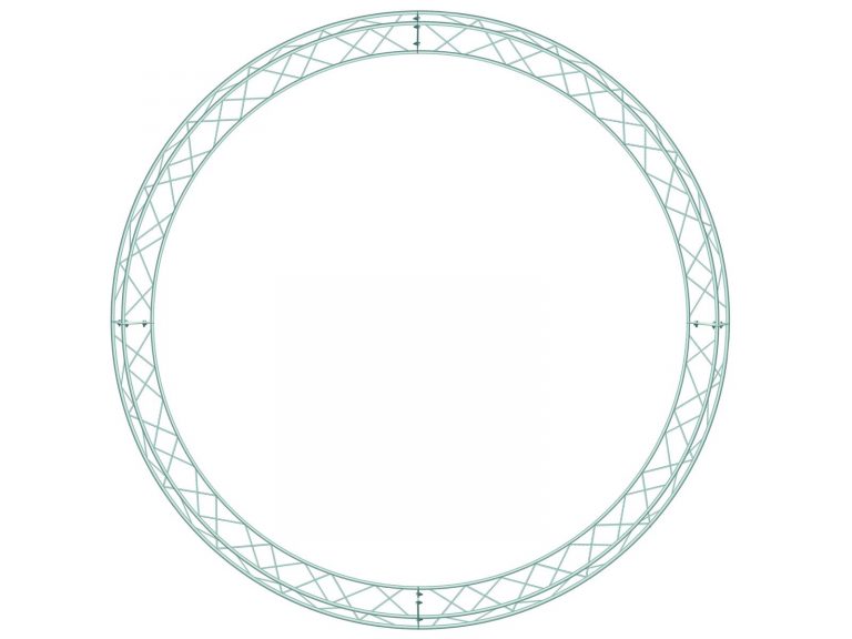 DECOTRUSS Circle-Piece 1570mm for 3 Meter