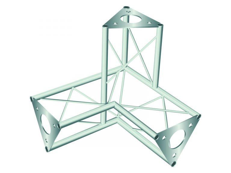 DECOTRUSS SAL-32 Corner 3-Way / left sil