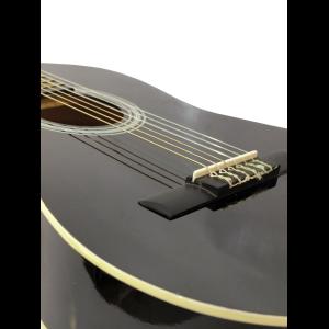 DIMAVERY AC-303 Classical Guitar 1/2, bk