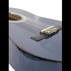 DIMAVERY AC-303 Classical Guitar 3/4, blue