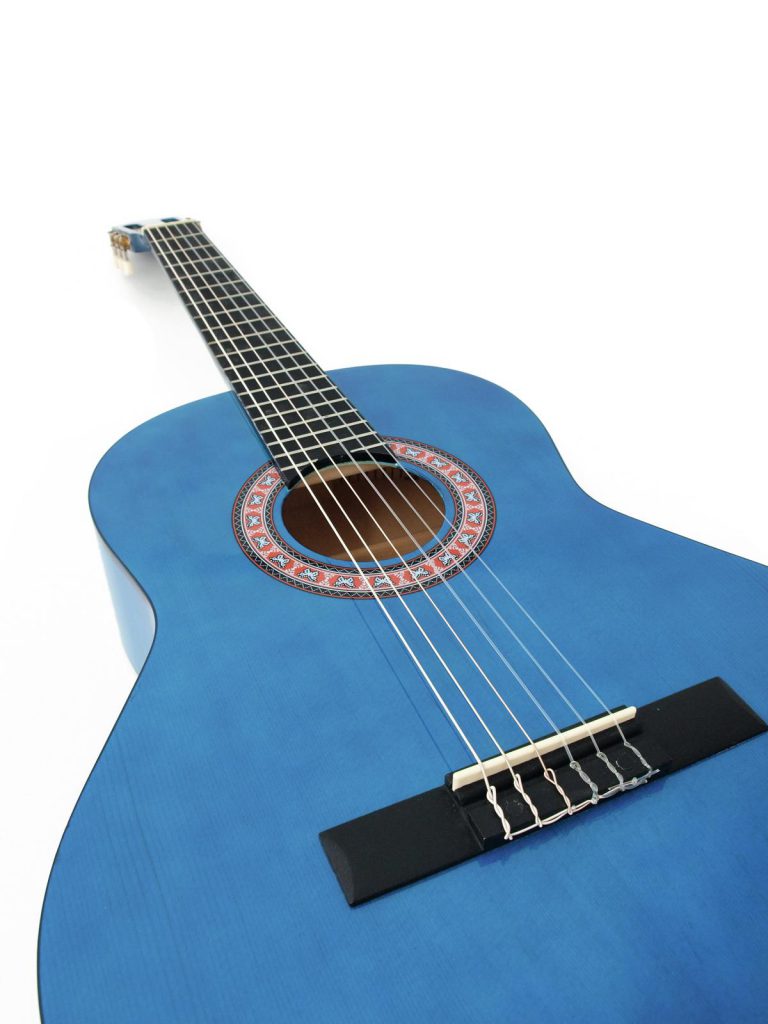 DIMAVERY AC-303 Classical Guitar, Blueburst