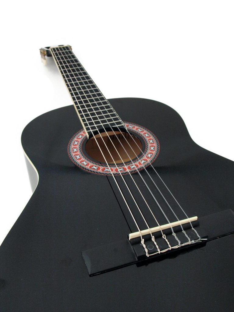 DIMAVERY AC-303 Classical Guitar, black