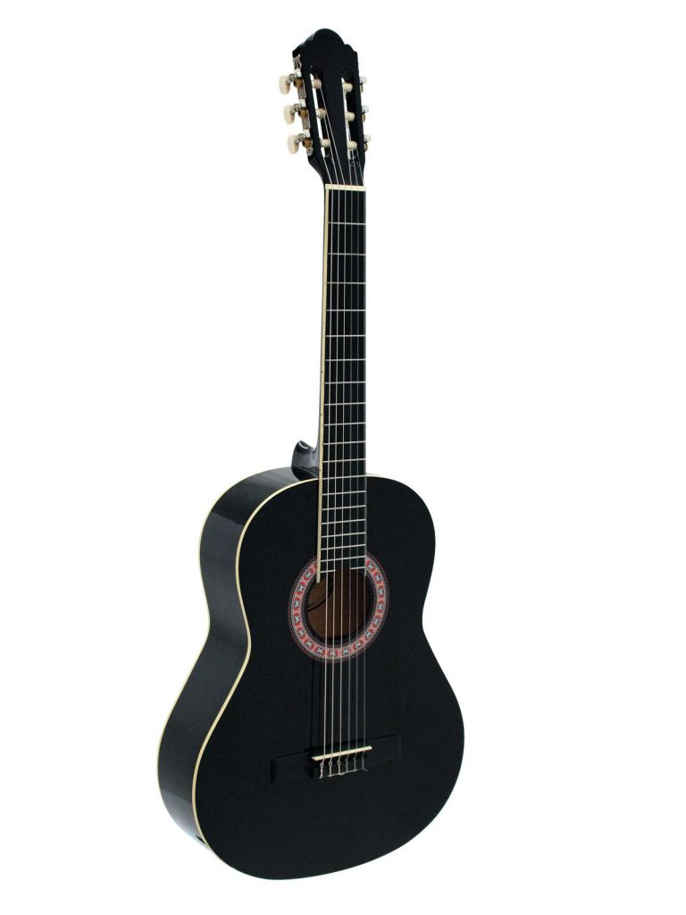 DIMAVERY AC-303 Classical Guitar, black