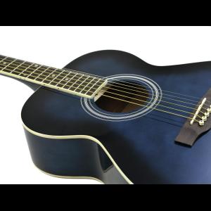 DIMAVERY AW-303 Western guitar blueburst