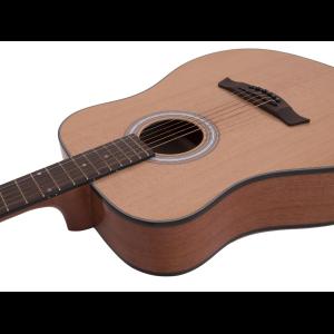 DIMAVERY AW-380 Western guitar, nature