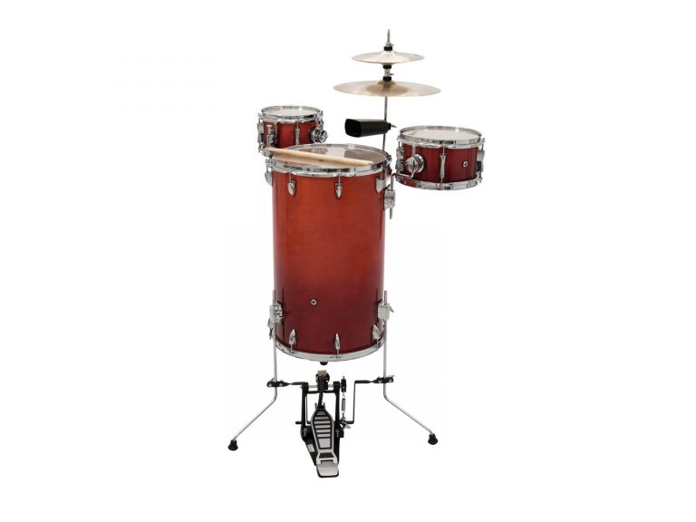 DIMAVERY CDS Cocktail Drum set, orangeburst