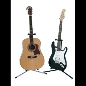 DIMAVERY Guitar Stand black, ECO