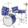 DIMAVERY JDS-305 Kids Drum Set, blue