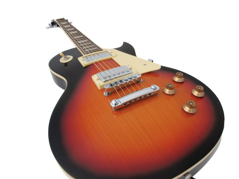 DIMAVERY LP-520 E-Guitar, sunburst