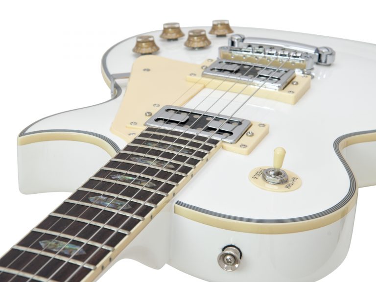 DIMAVERY LP-700 E-Guitar, white