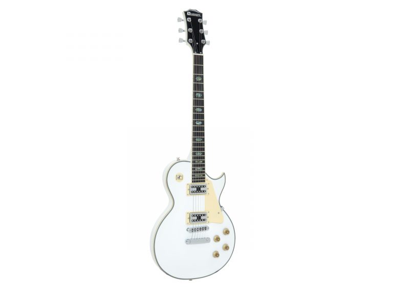 DIMAVERY LP-700 E-Guitar, white