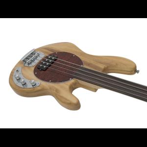 DIMAVERY MM-501 E-Bass, fretless, nature