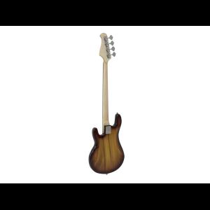 DIMAVERY MM-501 E-Bass, fretless, tobacco