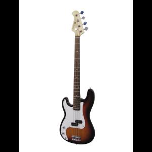 DIMAVERY PB-320 E-Bass LH, sunburst