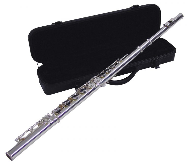 DIMAVERY QP-10 C Flute, silver-plated