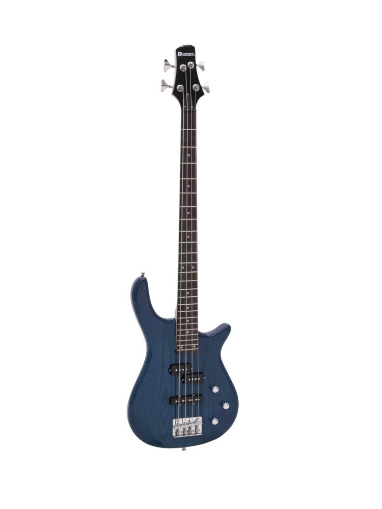 DIMAVERY SB-321 E-Bass, blue hi-gloss