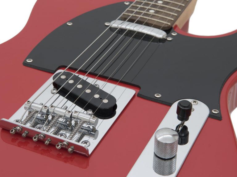 DIMAVERY TL-401 E-Guitar, red